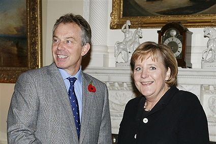 Blair i Merkel w sojuszu przeciw zmianom klimatycznym
