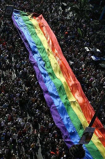 Milion homoseksualistów na paradzie w Sao Paulo