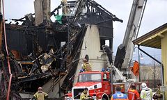 Polak spowodował pożar w norweskim Drammen?