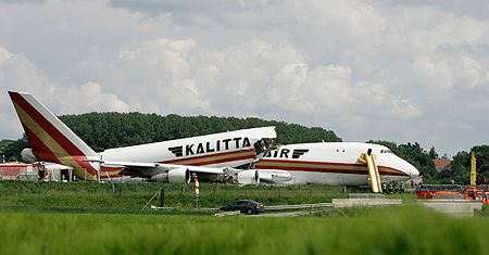Boeing złamał się podczas startu z lotniska pod Brukselą