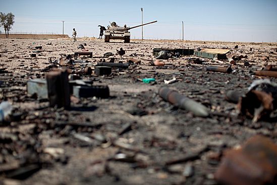 Zacięte walki w Libii - 9 zabitych, ponad 50 rannych