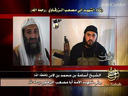 Bin Laden wychwala Zarkawiego, wzywa do ataków na USA
