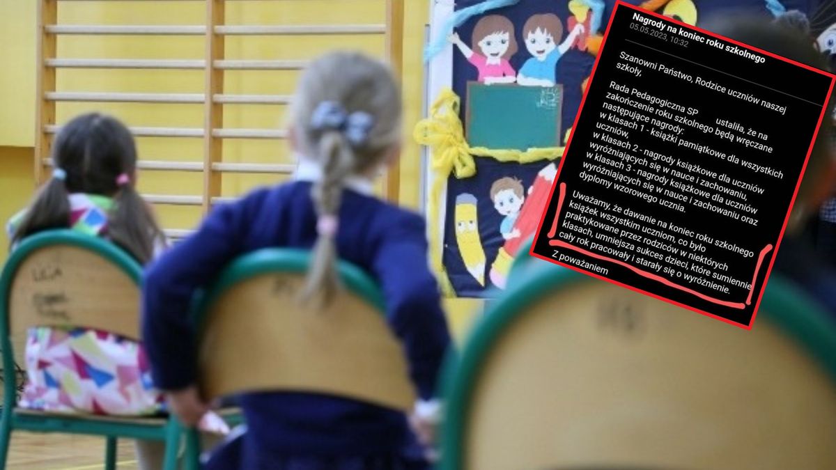 Dyrekcja dzieli uczniów podstawówki na lepszych i gorszych