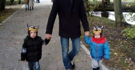 W pożarze stracili wszystko, co mieli. Ojciec uratował dzieci, sam uciekł w ostatniej chwili