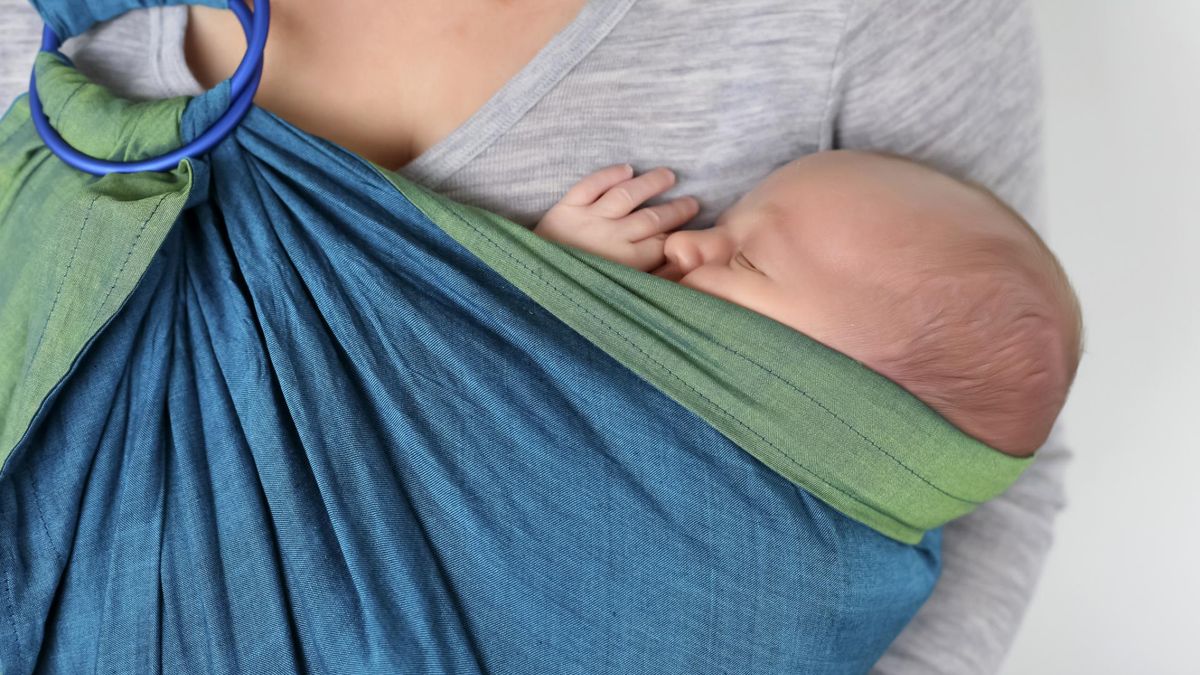 Chusta do noszenia niemowląt