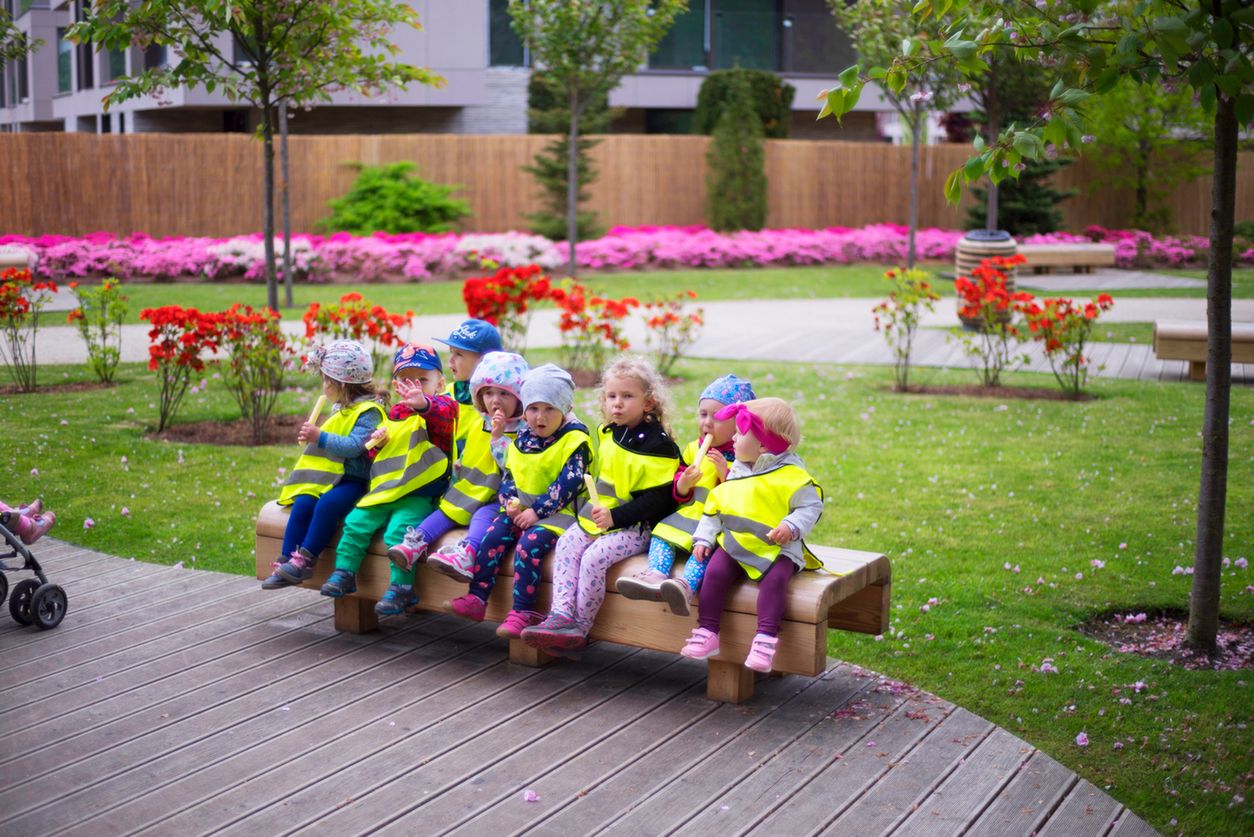 O ruchu drogowym uczą się już małe dzieci