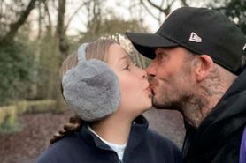 David Beckham całuje córkę w usta. Zdjęcie wywołało burzę wśród internautów