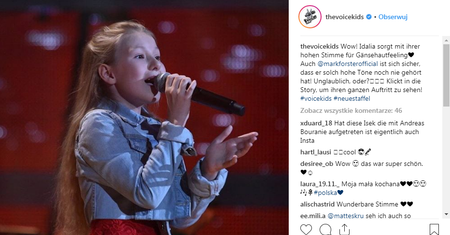Córka Aldony Orman zachwyciła jurorów niemieckiego ''The Voice Kids''