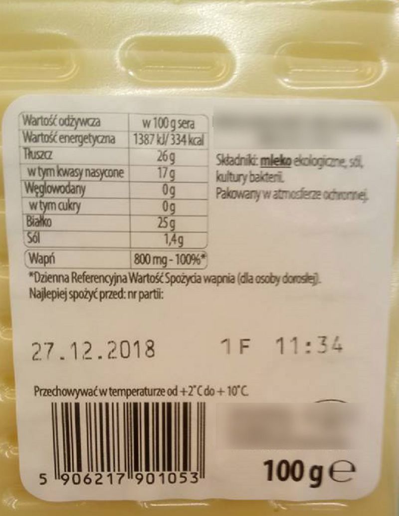 W ofercie sklepu znalazłam także produkt bez podejrzanych dodatków