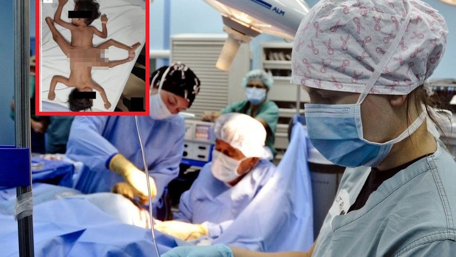 Ekstremalnie rzadkie "pajęcze" bliźnięta syjamskie. Zdarzają się raz na 2 mln