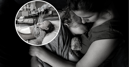Mamie odkleił się plaster. Rano Amelka już nie żyła