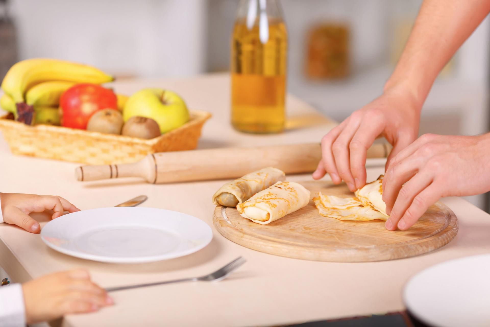 Naleśniki z mlekiem