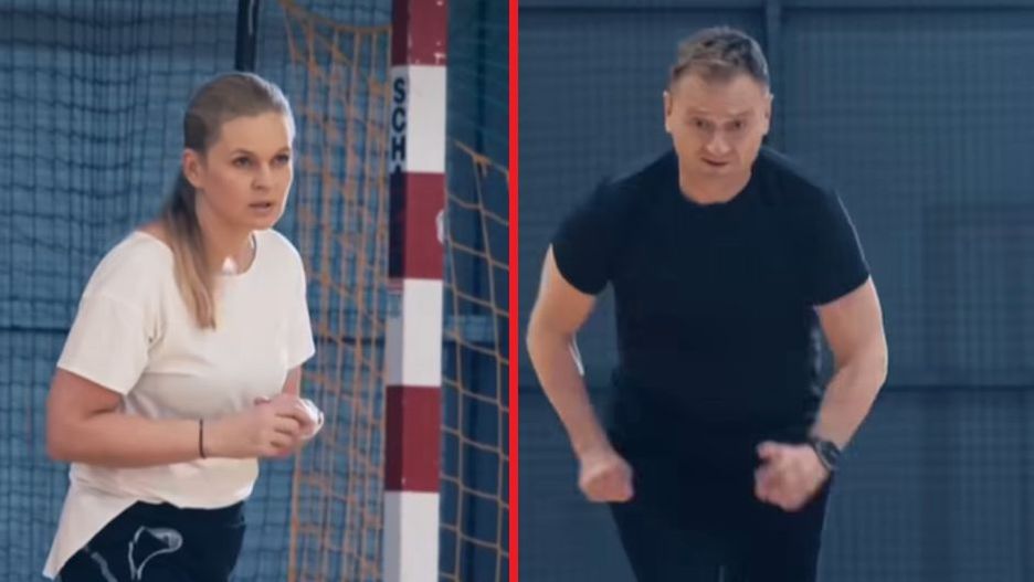 Nowacka robi deskę, Nitras skacze w dal. "Nie chodzi o rywalizację"