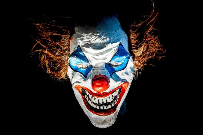 Wizerunek klauna budzi przerażenie