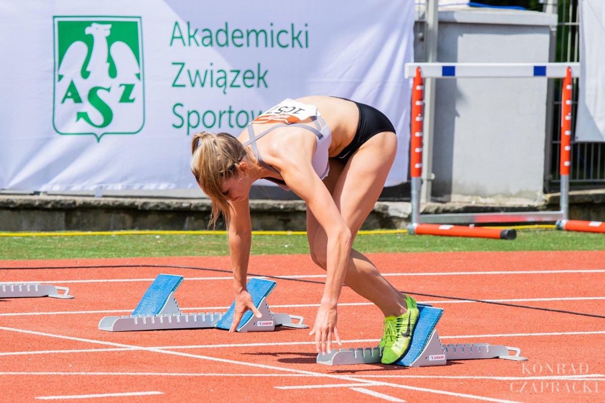 Iga podczas zawodów