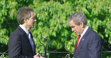 Blair i Bush oskarżeni o zbrodnie wojenne?