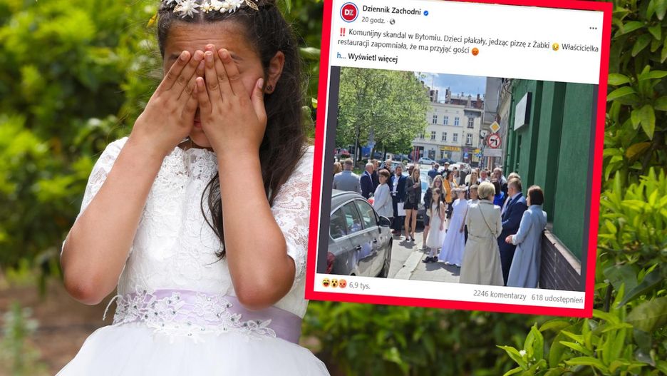 Komunijna afera w Bytomiu. Właścicielka restauracji przeprasza rodziców