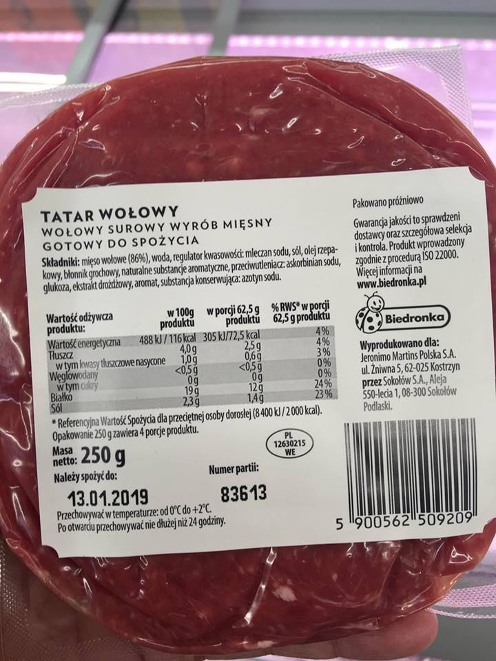 Tatar wołowy – Kraina Mięs 