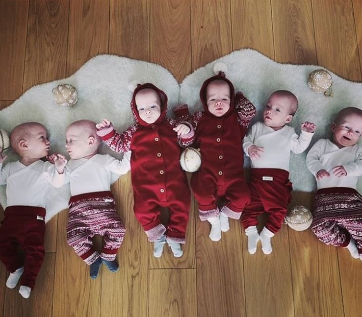 Sześcioraczki przyszły na świat w maju 2019 roku w Krakowie