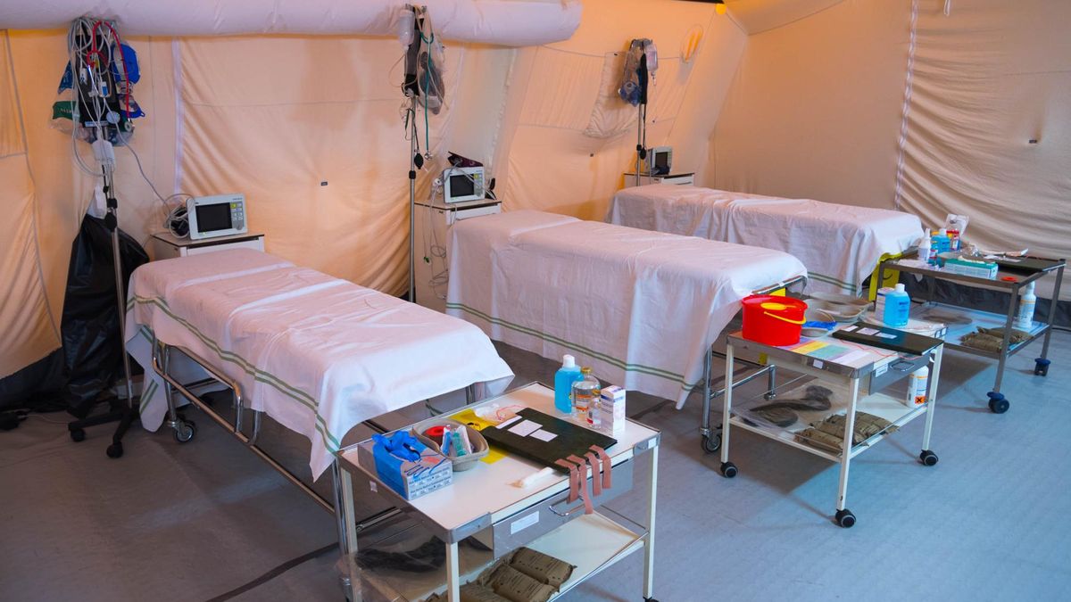 Gangrena rozprzestrzenia się szczególnie podczas działań wojennych