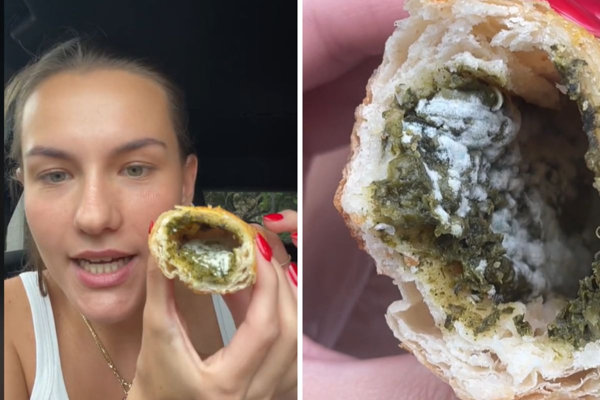 Przekąska była spleśniała