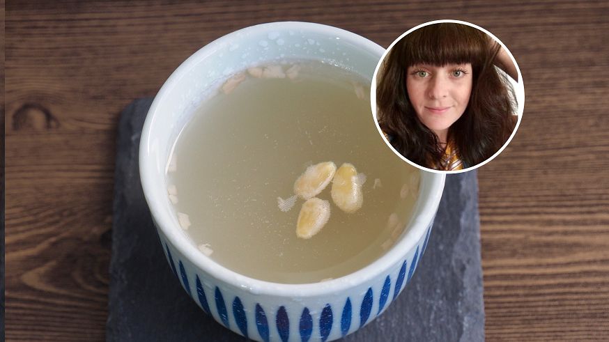 Piła tę miksturę dwa razy dziennie. Wzdęcia ustąpiły i uniknęła przeziębienia