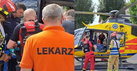2-latek był cały czas przytomny. Okropny wypadek w Kraśniku