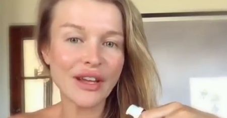 Ciężarna Joanna Krupa bez makijażu. Niektórzy fani skrytykowali wygląd prowadzącej Top Model