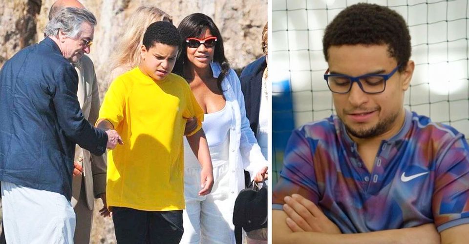 Robert De Niro z synem Elliotem