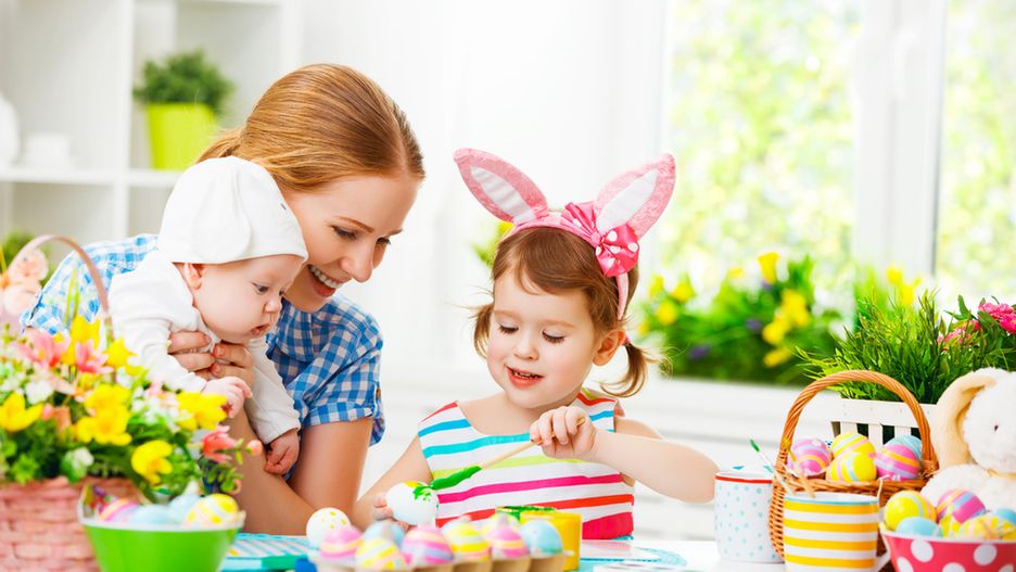 Wielkanocny stół kobiet w ciąży, mam karmiących i maluchów