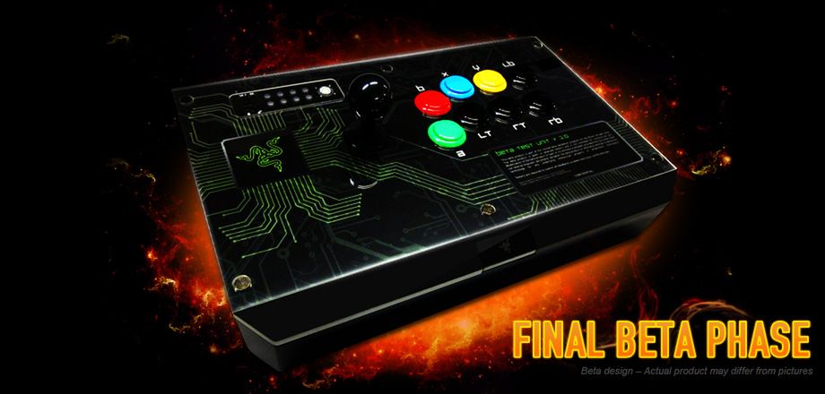 Razer Arcade Stick na ukończeniu