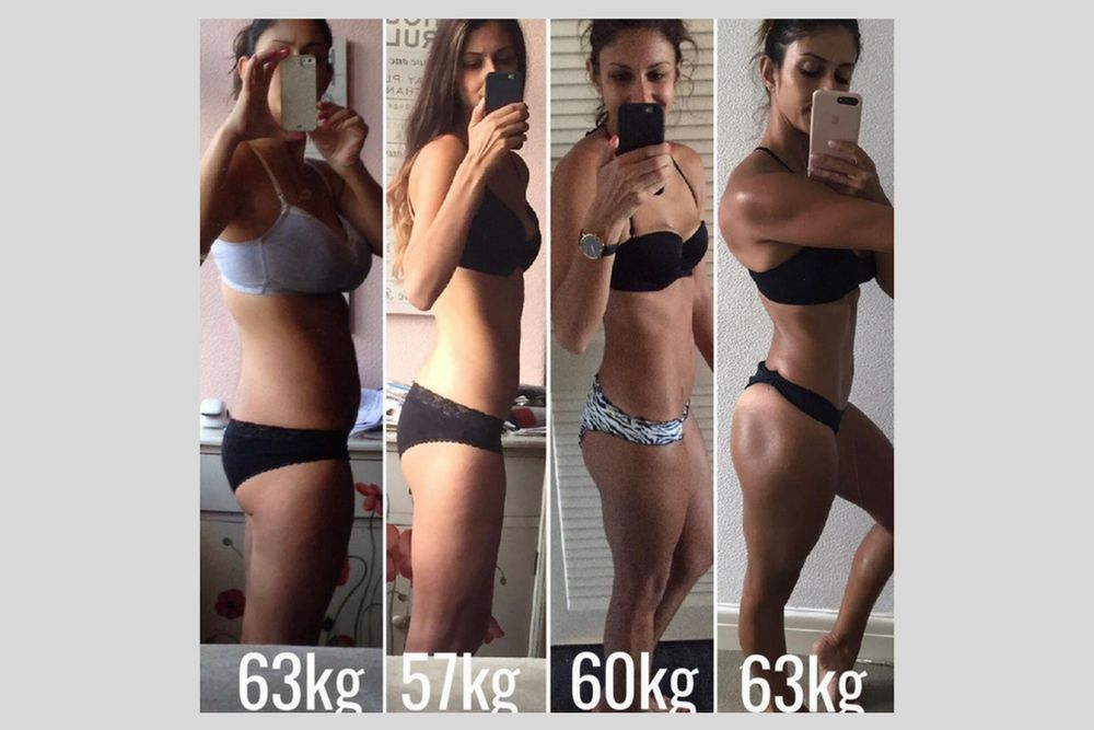 Etapy metamorfozy sylwetki Nikki