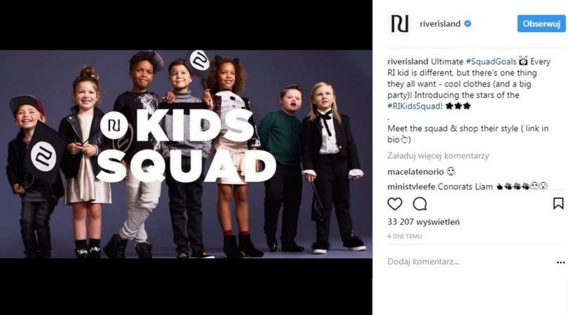 Znana marka odzieżowa prezentuje nowa kolekcję ubioru dla dzieci