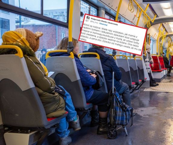 Mama z dzieckiem w autobusie. Takie rzeczy się zdarzają