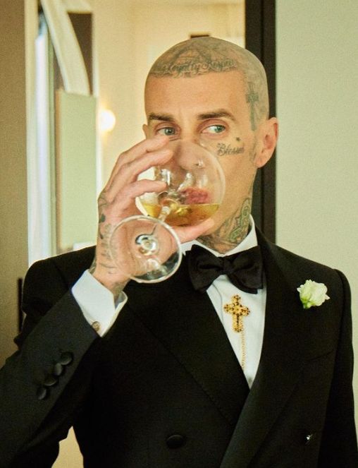 Perkusista Blink-182 niedawno został mężem Kourtney Kardashian