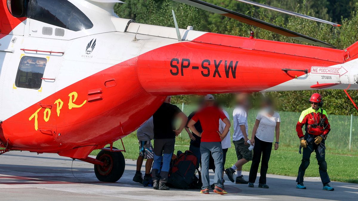 TOPR interweniował ze śmigłowcem. Powód? Jelitówka