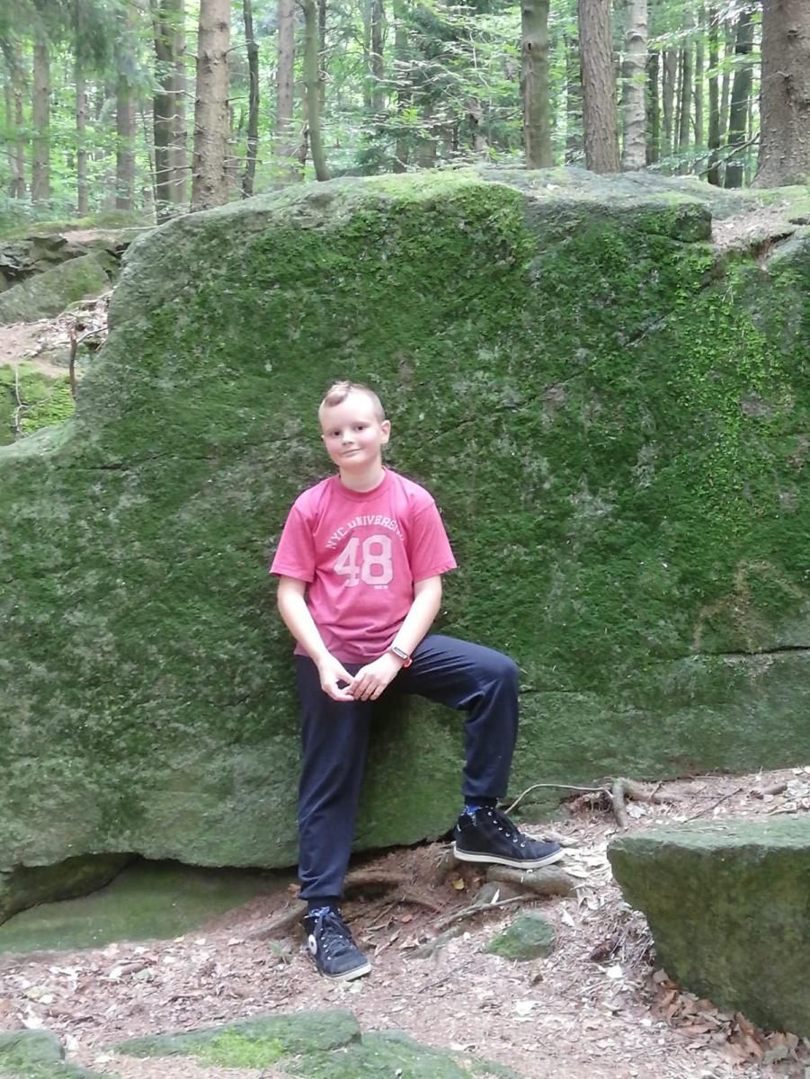 Przed diagnozą Tymek rozwijał się prawidłowo