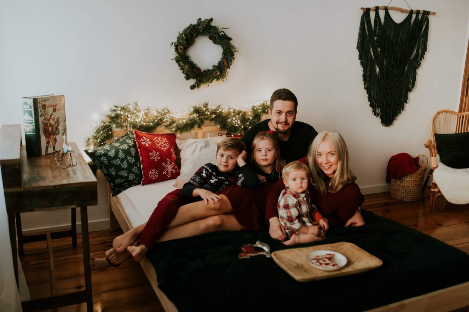 Rodzina Konrada Pierzchalskiego, właściciela firmy &quot;Pomogę, bo mogę&quot;