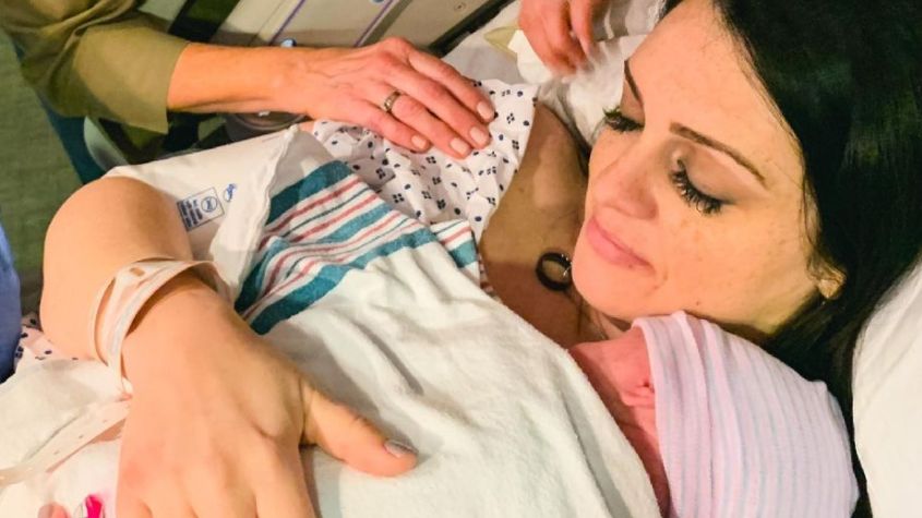 Urodziła dziecko ponad rok po tragicznej śmierci męża. "Jest lekiem na moje złamane serce"