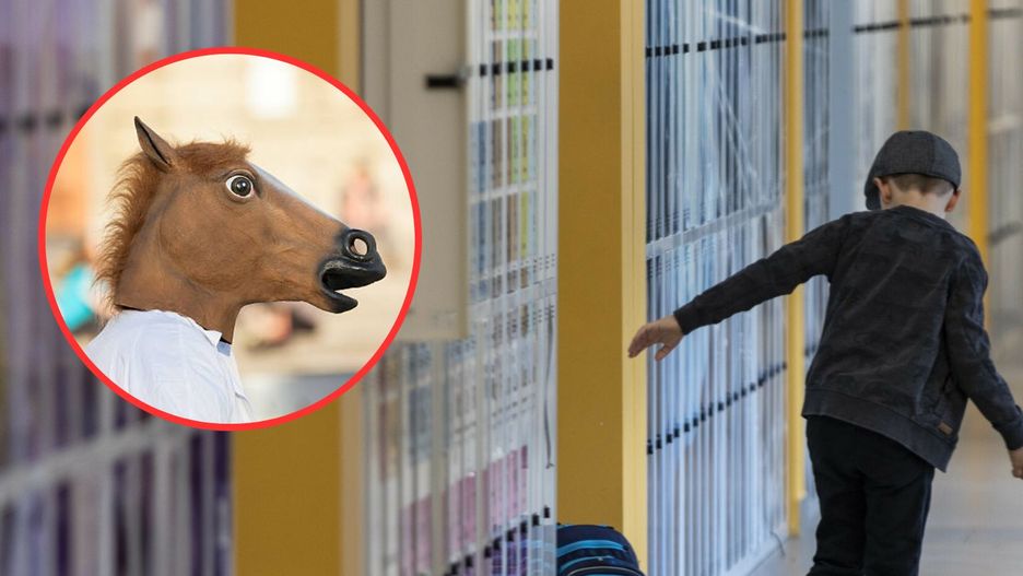 Dzieci identyfikują się jako koty i konie. Zamiast mówić, mają miauczeć