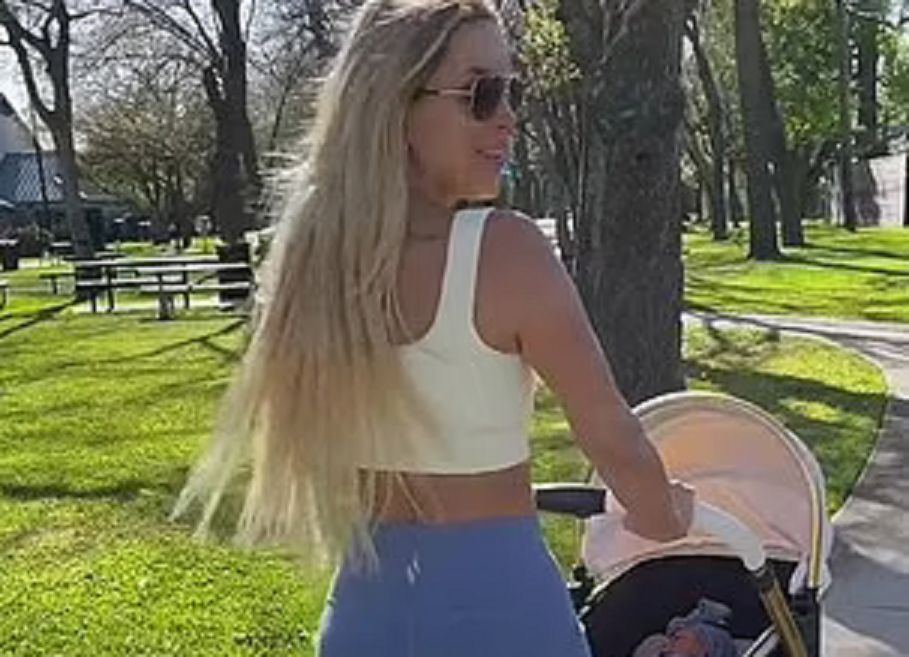 Aga Bordes pochwaliła się sylwetką po ciąży