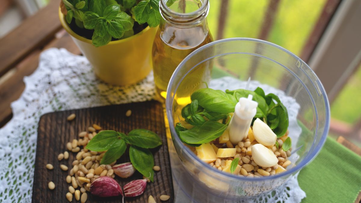 Domowe pesto jest bardzo zdrowe
