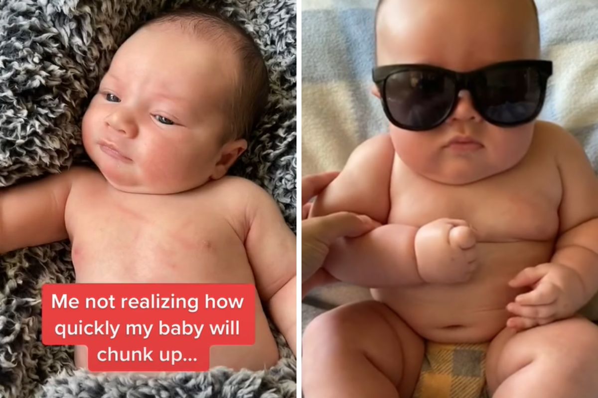 Chłopiec rośnie w zastraszającym tempie