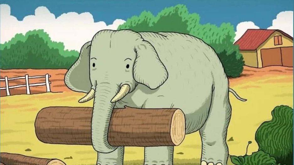 Na obrazu ukrył się koń. Jesteś w stanie go znaleźć?