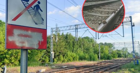 Niebezpieczna zabawa dzieci na torach. Mogło dojść do tragedii