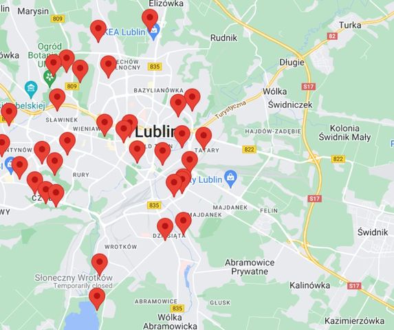 Badacze skontrolowali place zabaw. Sporządzili mapę bakterii