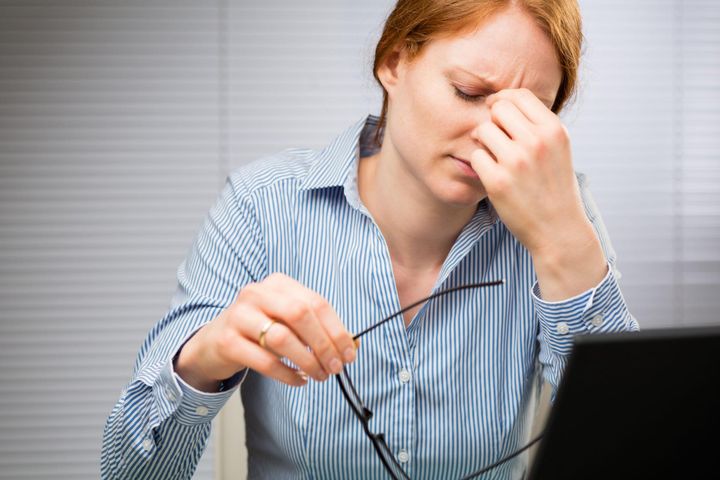Ból głowy w wielu przypadkach związany jest ze stresem 