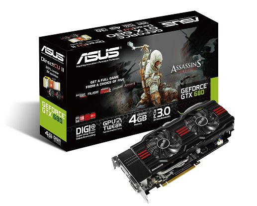 Nowa wersja ASUS GeForce GTX 680