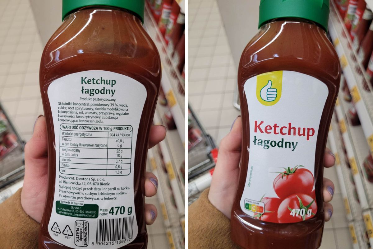 Ketchup łagodny 