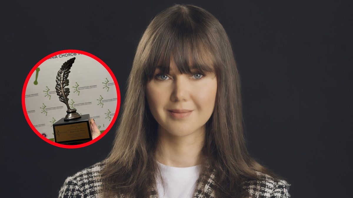 Katarzyna Prus z WP abcZdrowie nagrodzona. Zdobyła Zdrowe Pióro 2025